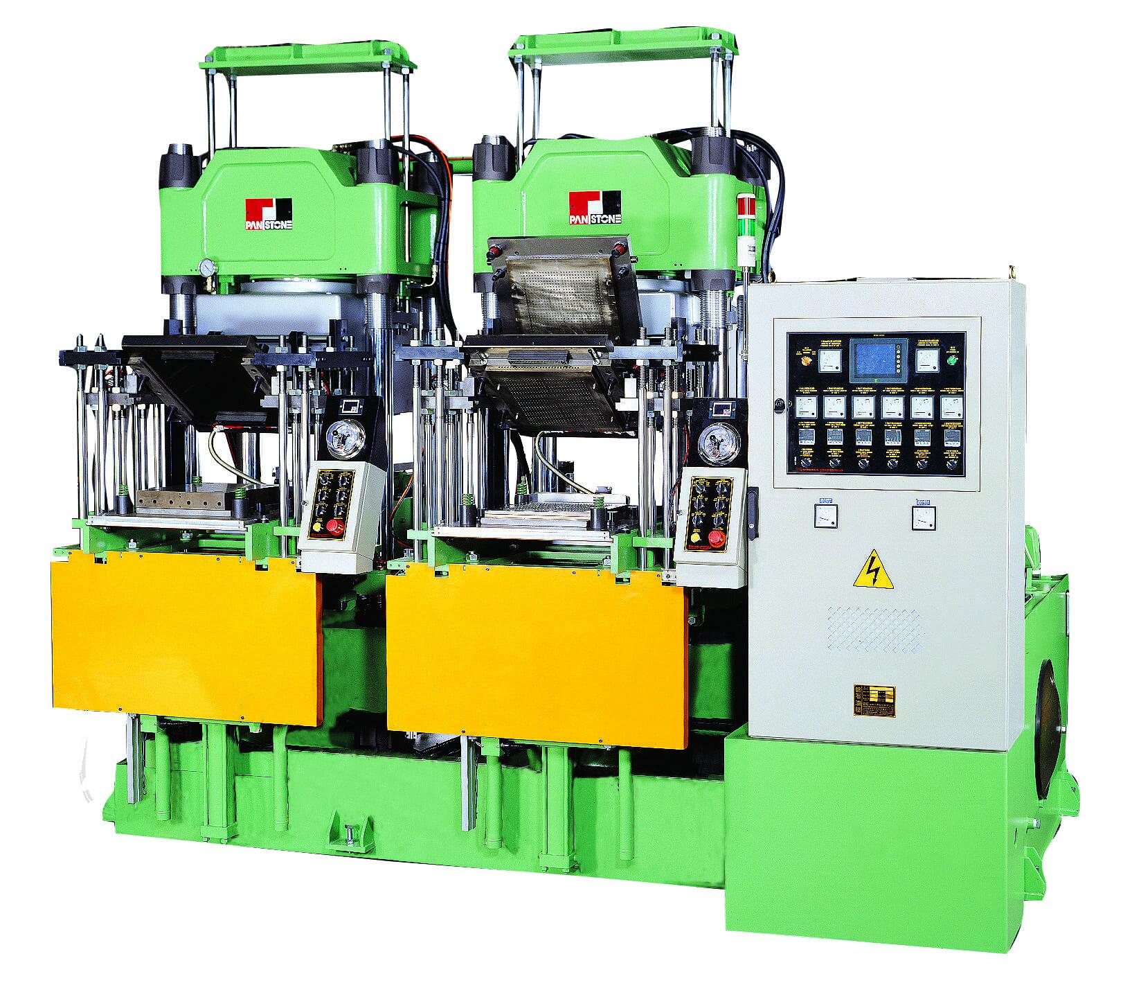 VACUUM TYPE RUBBER COMPRESSION MOLDING MACHINECOLUMN TYPEDOUBLE
